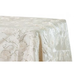 Flower Sequin Tablecloth 90