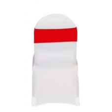 Spandex Chair Sashes Red