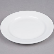White China Dessert Plate 7 1/2"
