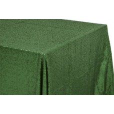 Sequin 90"x156" Rectangular Tablecloth Willow