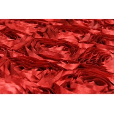 Rossette 90"x156" rectangular Tablecloth Apple Red