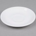 White China Saucer Plate 5"